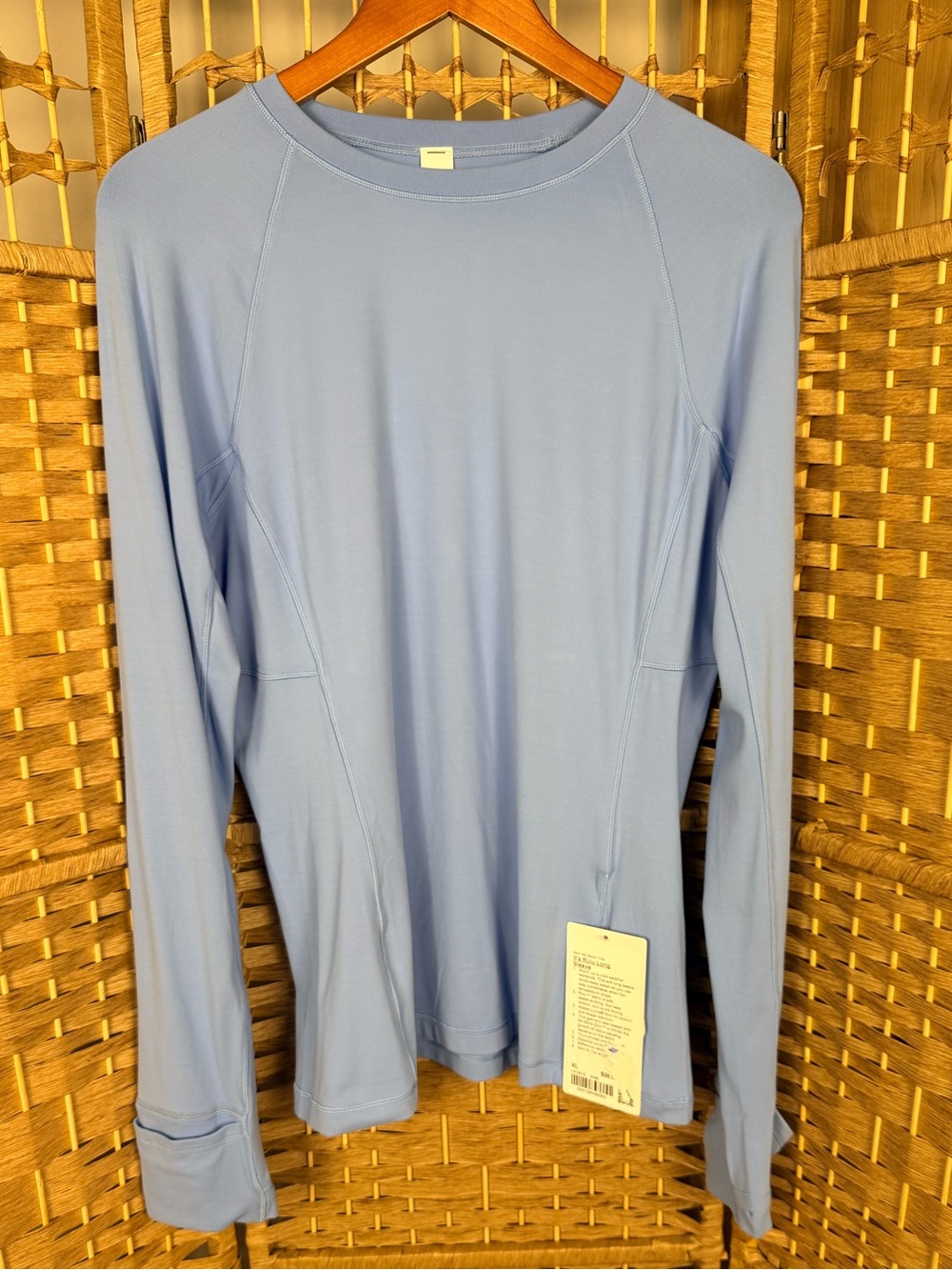 NWT Lululemon It’s Rulu Long Sleeve in Sinatra Blue Size XL